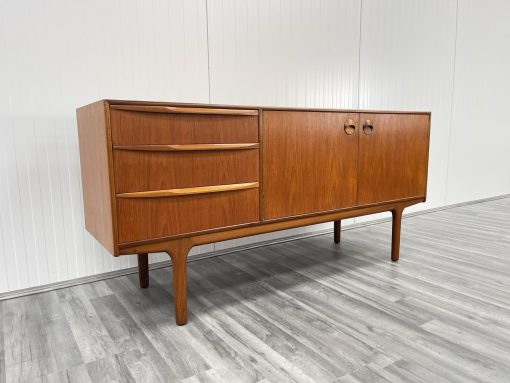 compact mid century dunfermline teak sideboard by mcintosh