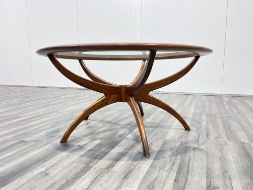 teak mid century spider coffee table by g plan