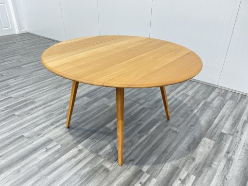 ercol dining table in elm and beech