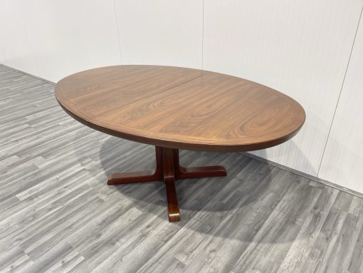 danish rosewood mid century dining table by skovby