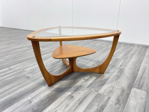 teak mid century coffee table by beithcraft