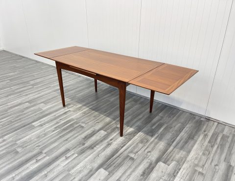 double extending mid century dining table by a. younger
