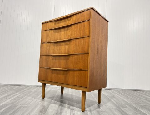 mid century teak chest of drawers by austinsuite