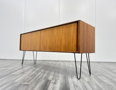 g plan form five mid century sideboard on hairpin legs