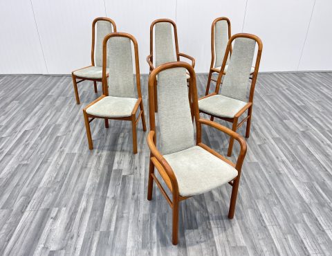 6 danish dining chairs by boltinge